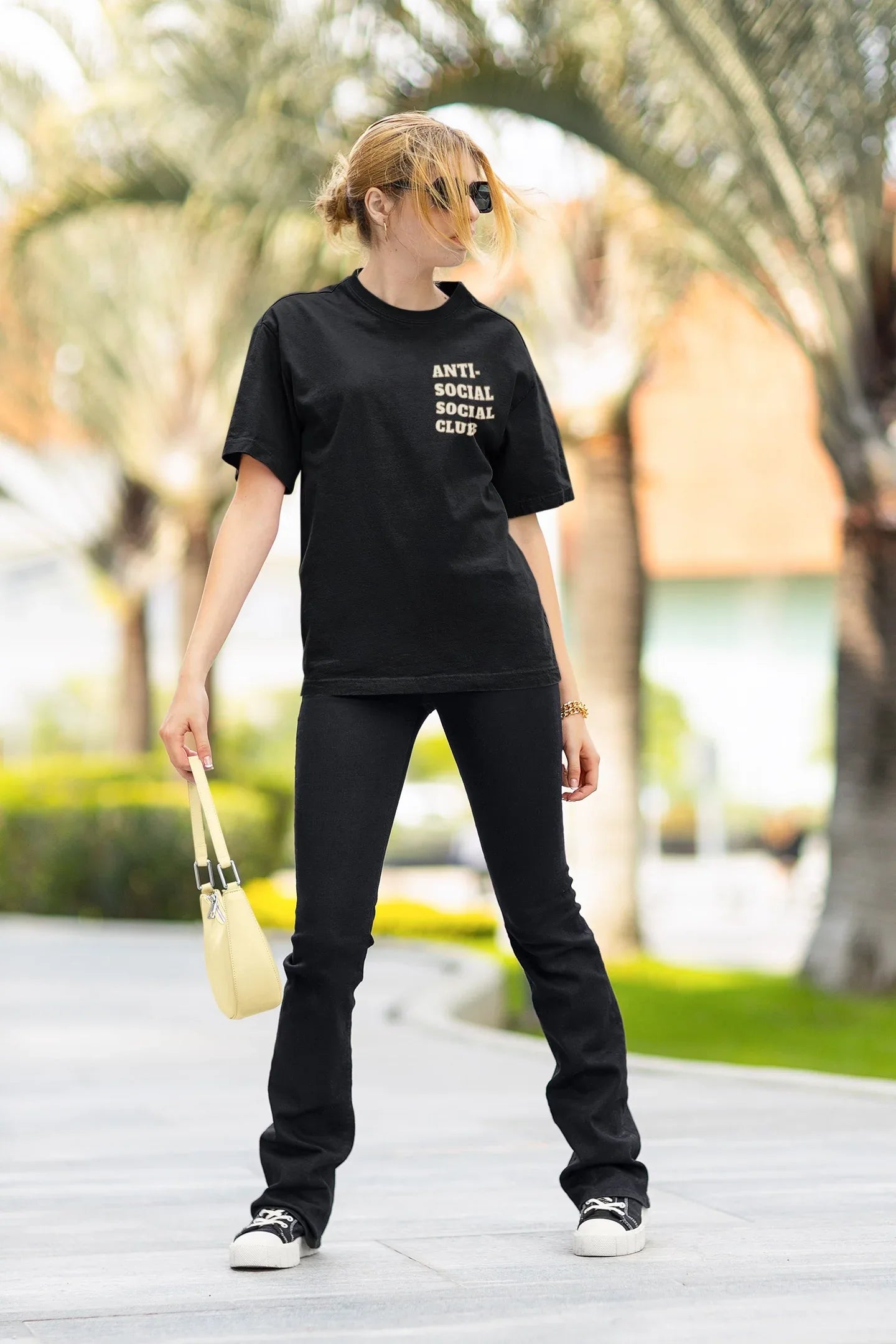 Anti-Social Social Club: Oversized Tee (Unisex) - curledeyes