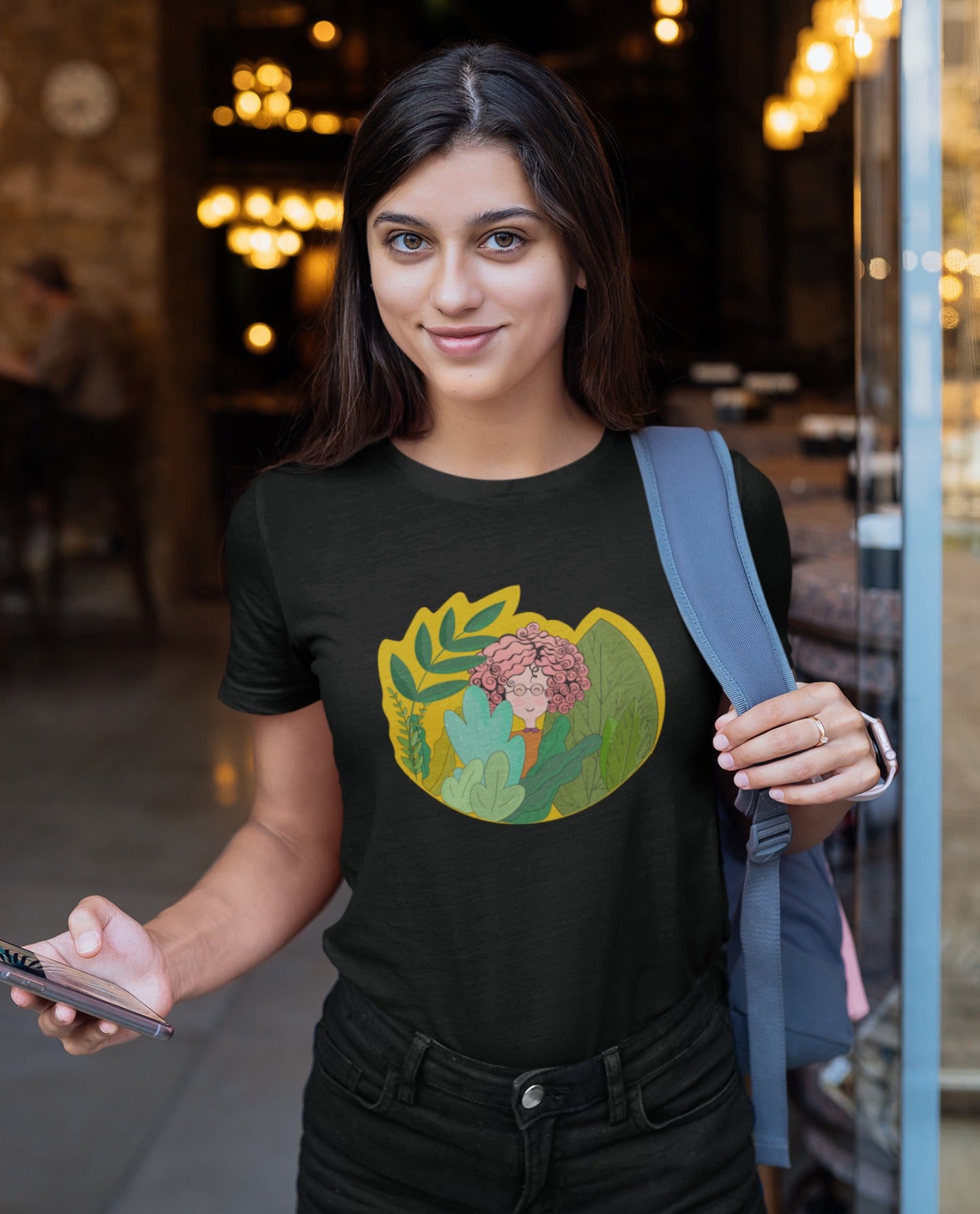 Around Nature: Round Neck Tee (Female Fit)