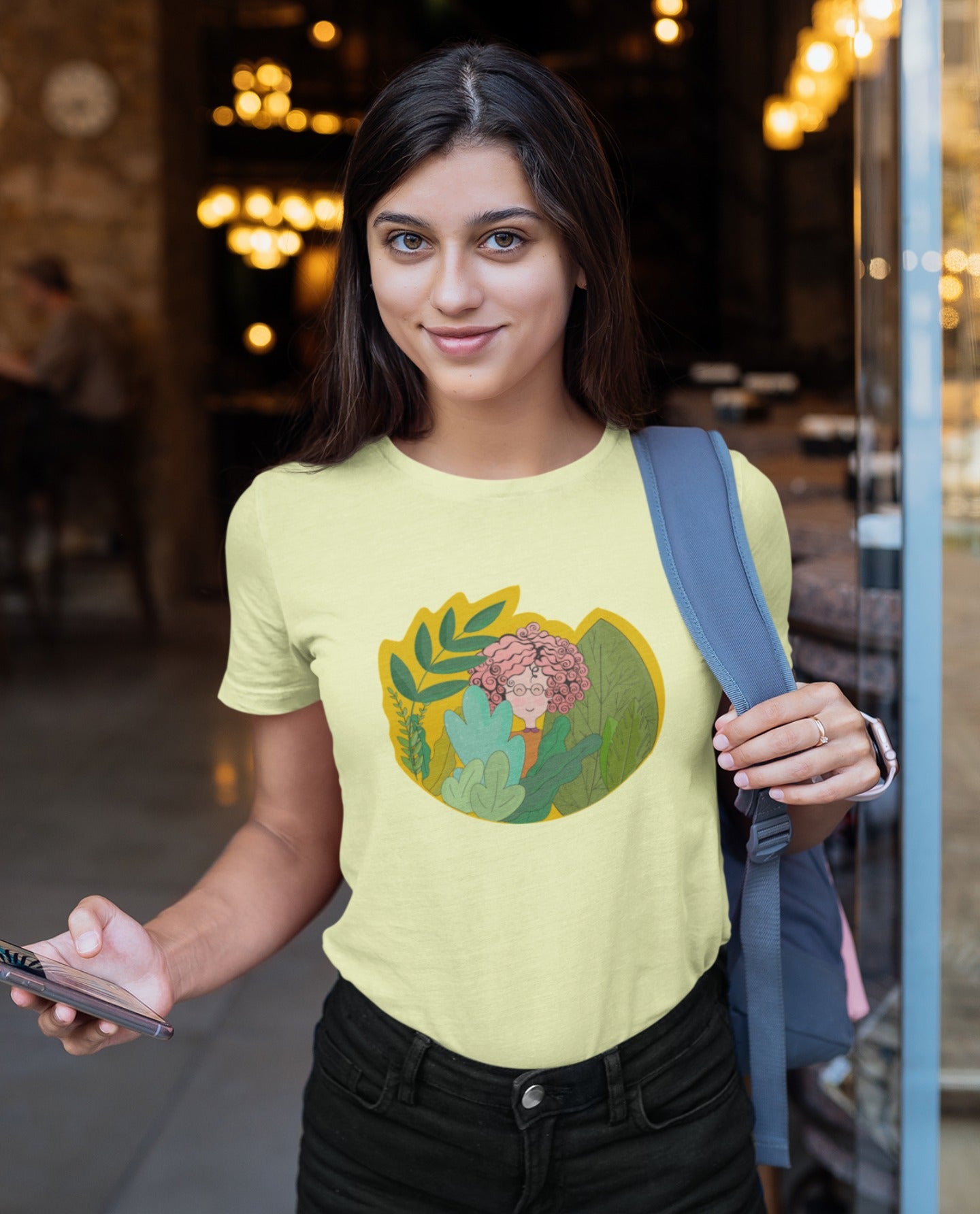 Around Nature: Round Neck Tee (Female Fit)