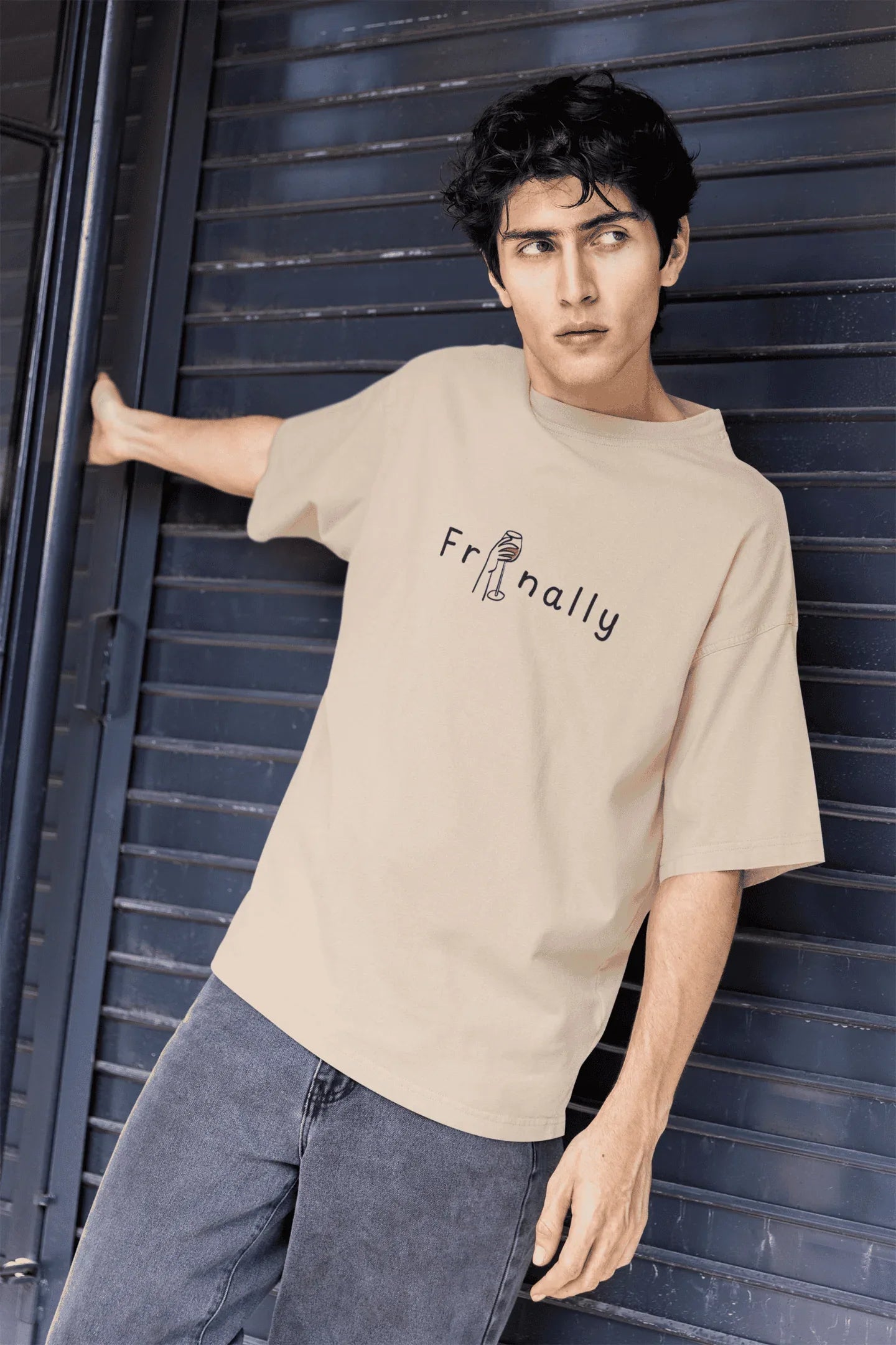 FrInally : Oversized Luxe Tee (Unisex) - curledeyes