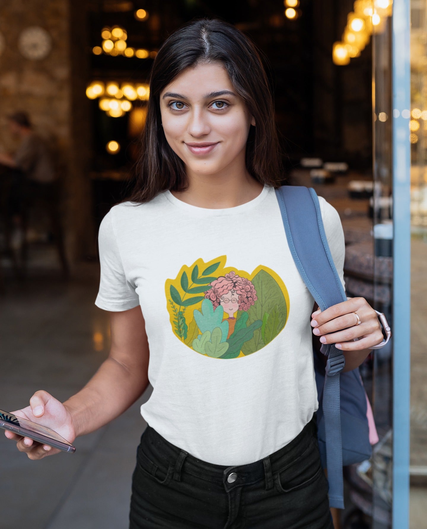 Around Nature: Round Neck Tee (Female Fit)