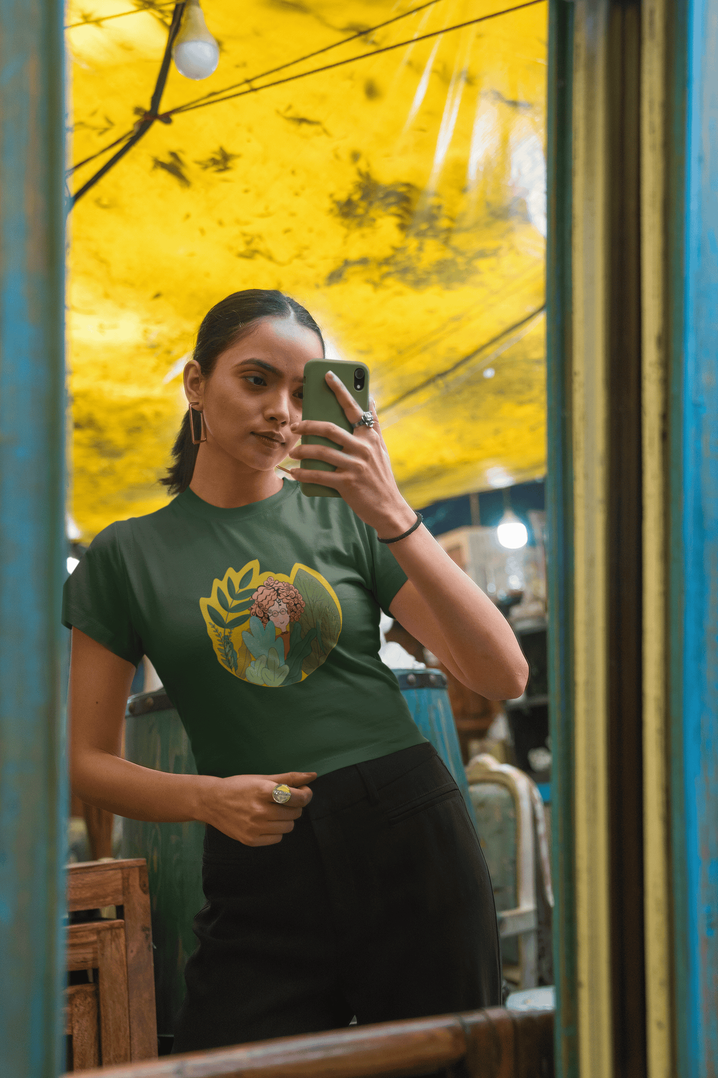 Around Nature - Crop Top
