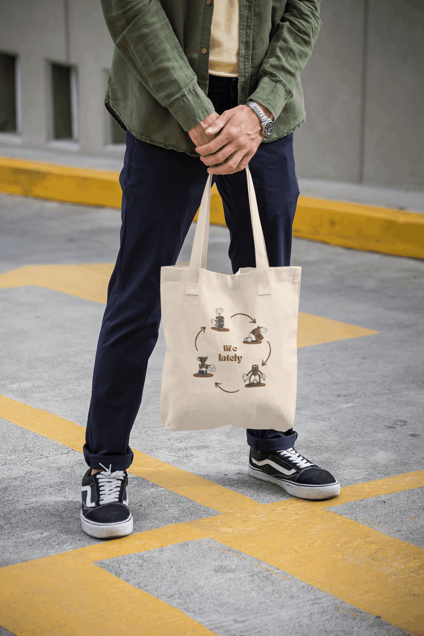 Life Lately: Coffee - Tote Bag