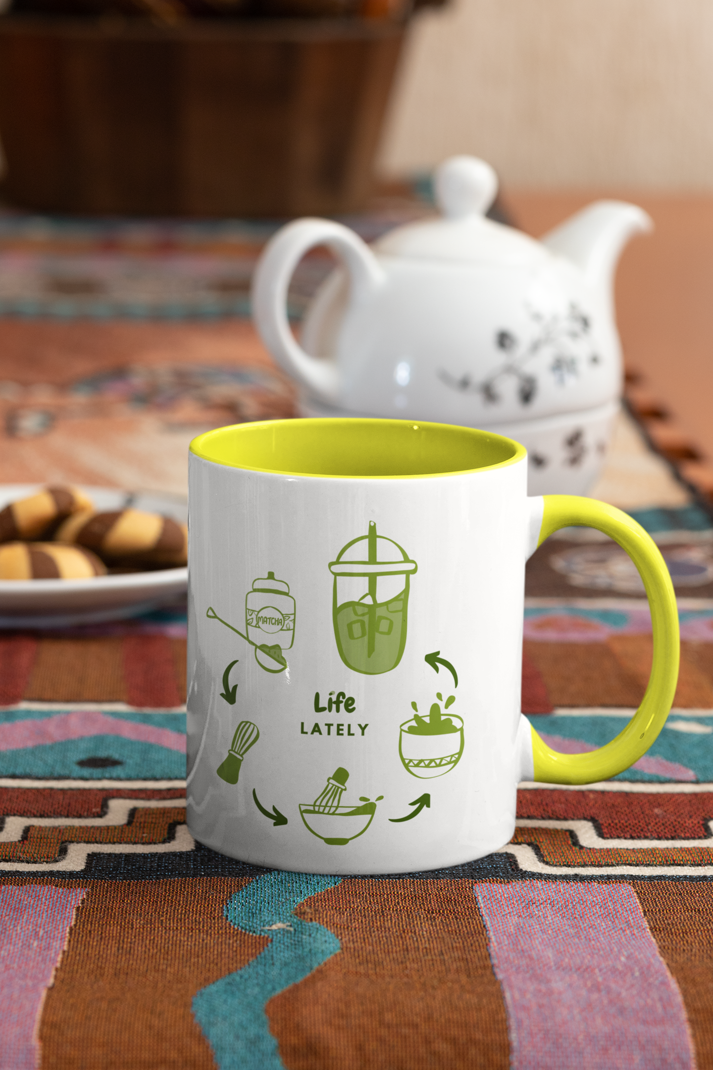 Life Lately: Matcha - Ceramic Mug (300ml)