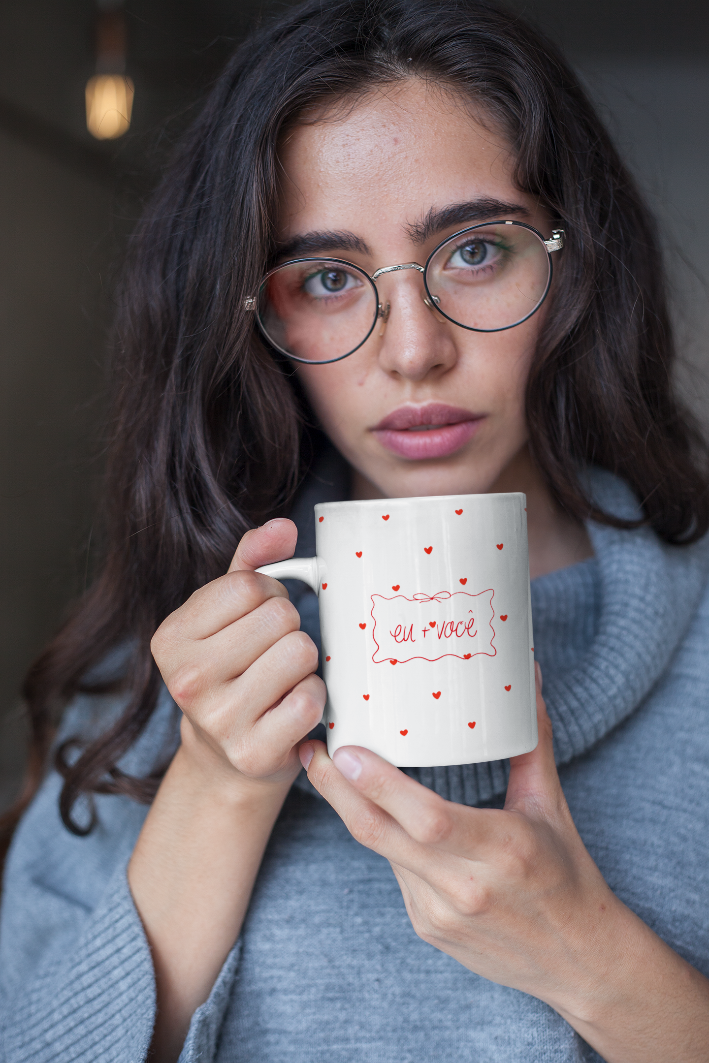 Eu + Vocé Ceramic Mug, 330ml