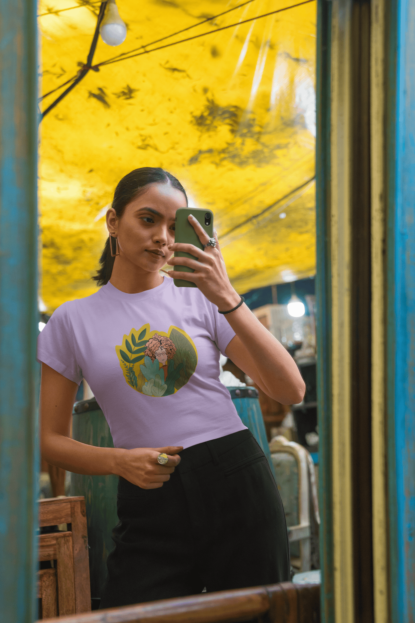 Around Nature - Crop Top