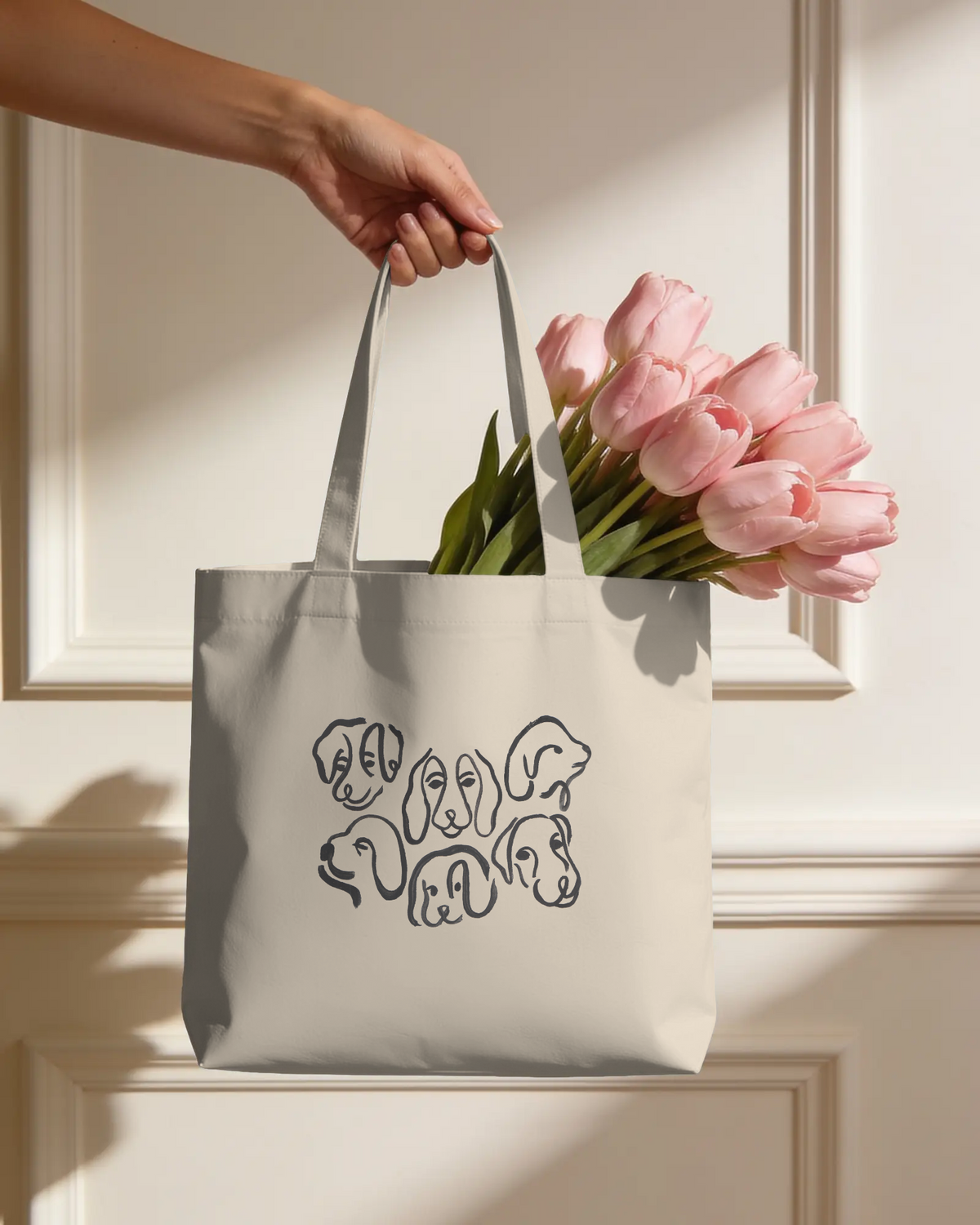 Doggos Tote (Cotton canvas)