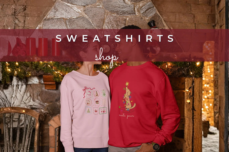 Christmas Sweatshirts - curledeyes
