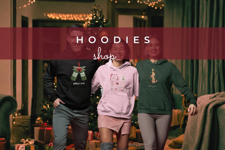 Christmas Hoodies - curledeyes