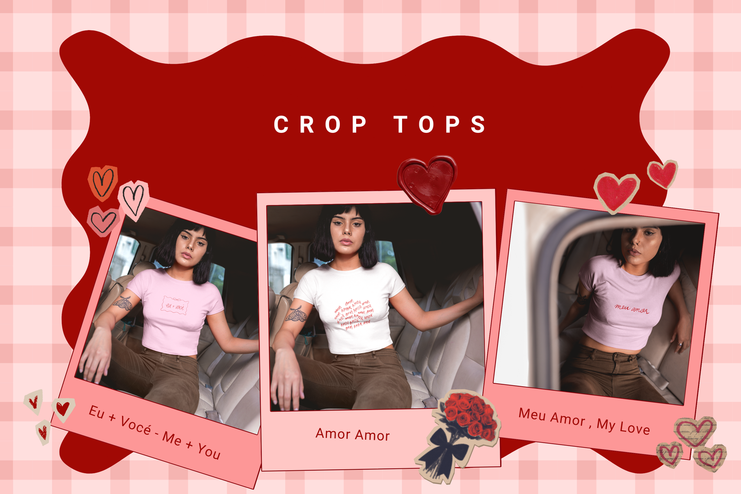 LOVE Crop Tops