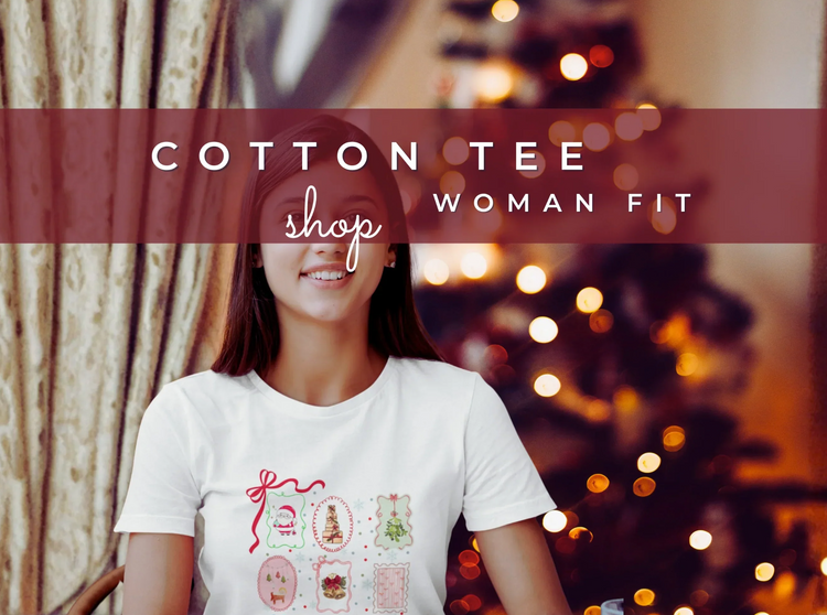 Christmas Women Tee - curledeyes
