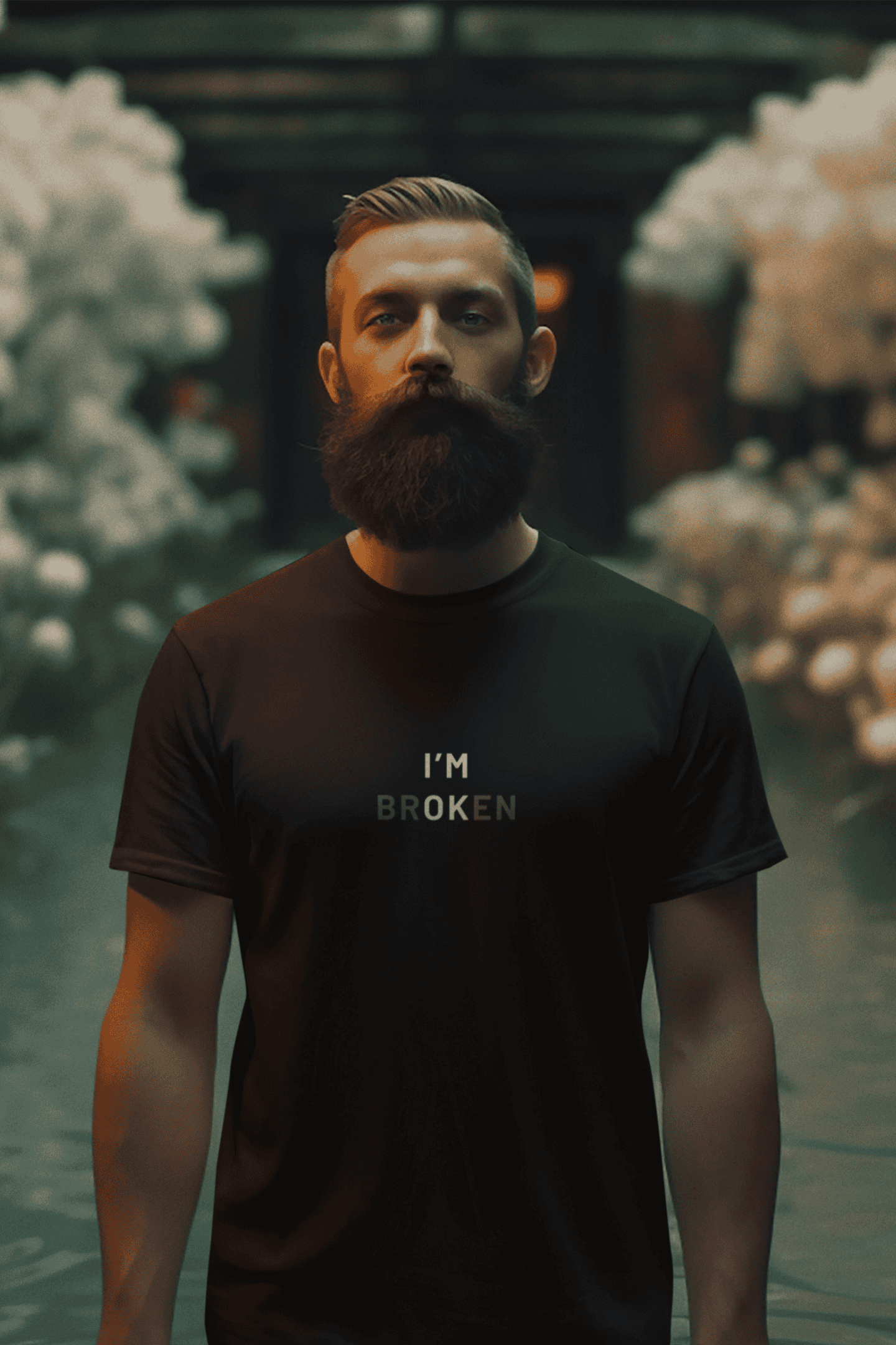 I’m Broken : Round Neck Tee