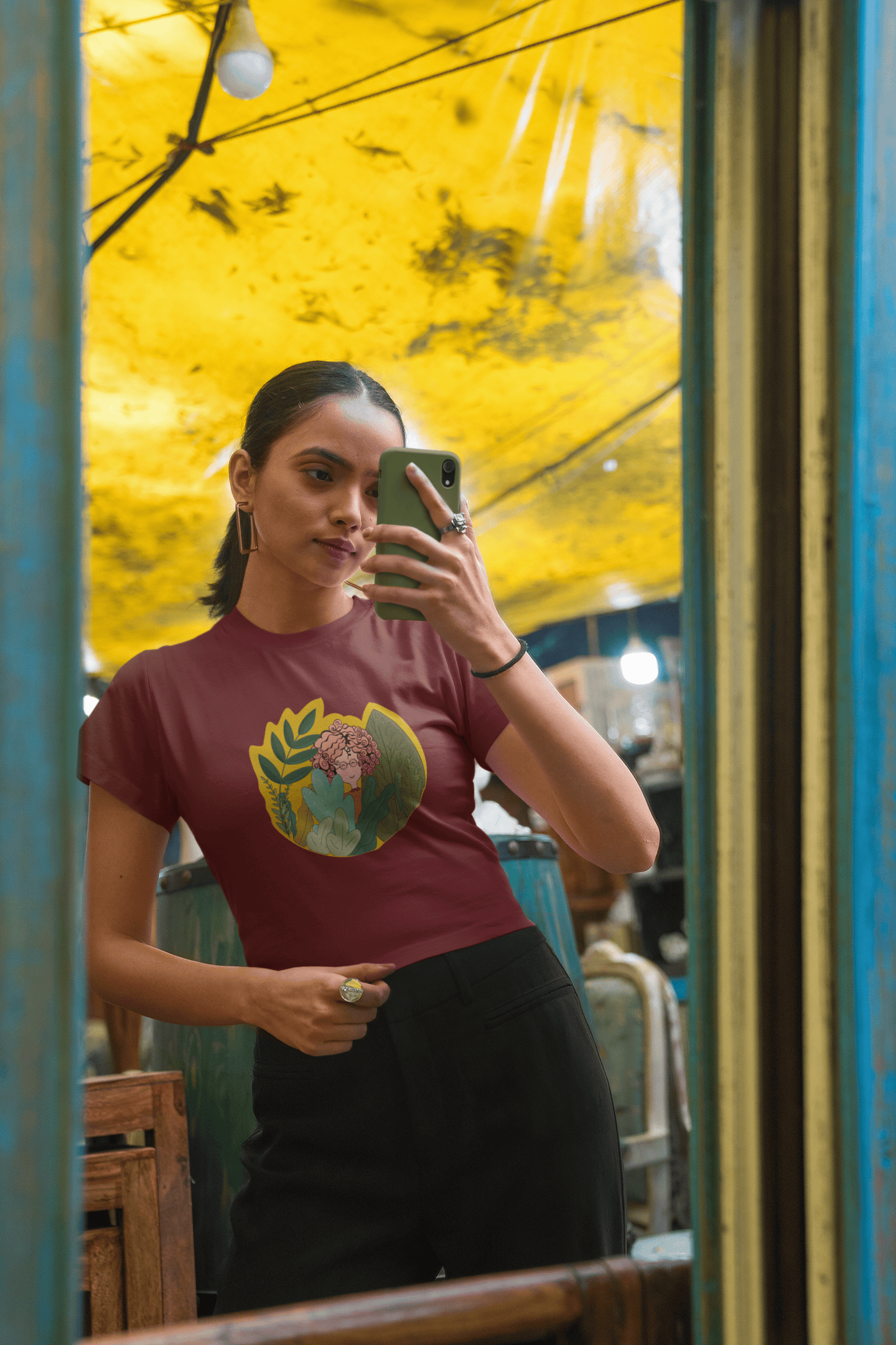 Around Nature - Crop Top