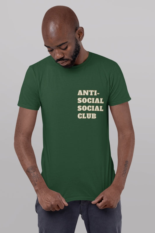 Anti-Social Social Club: Round Neck Tee (Straight Fit)