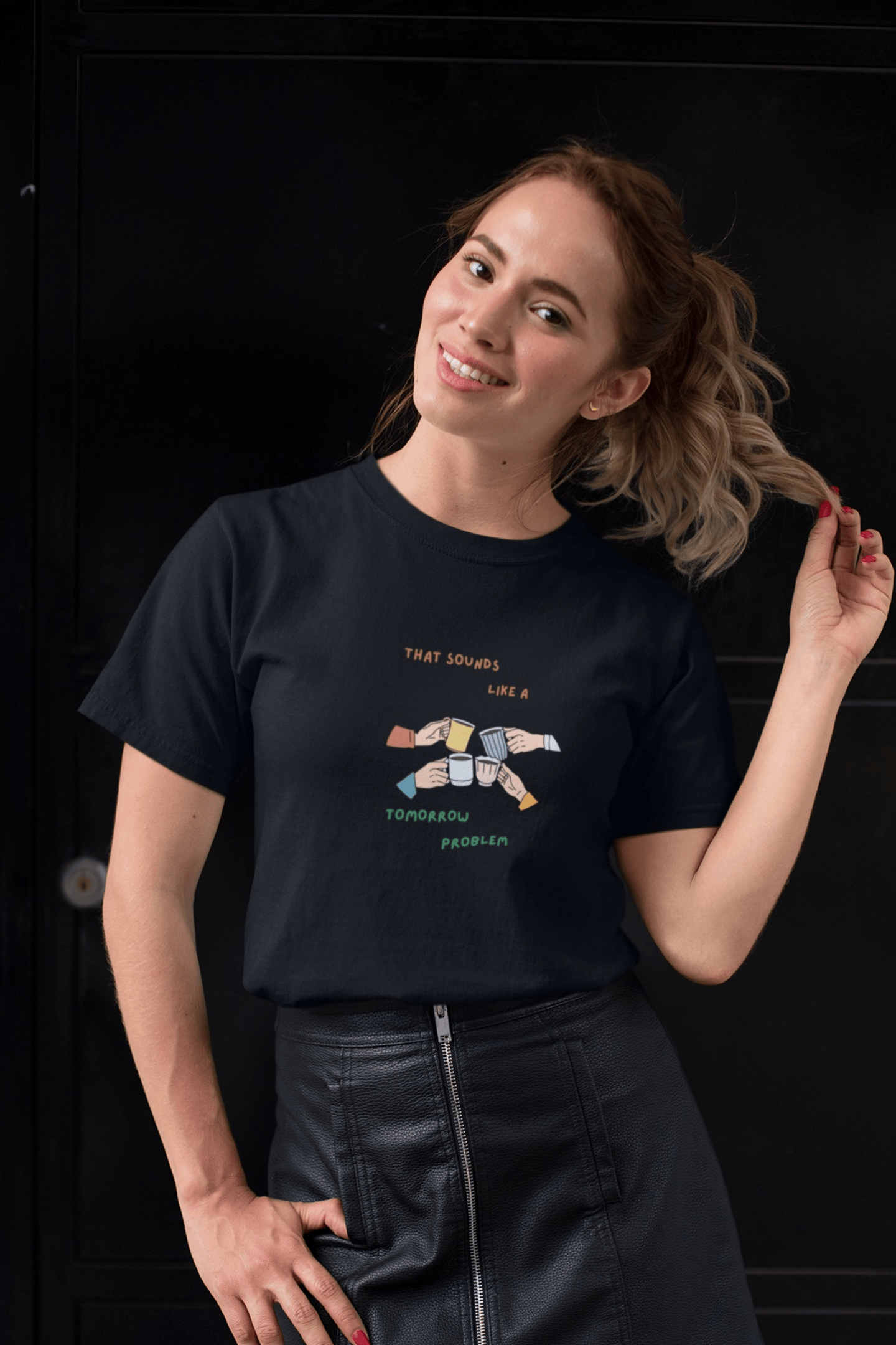 Sounds like a tomorrow problem: Straight fit cotton Tee (Unisex)