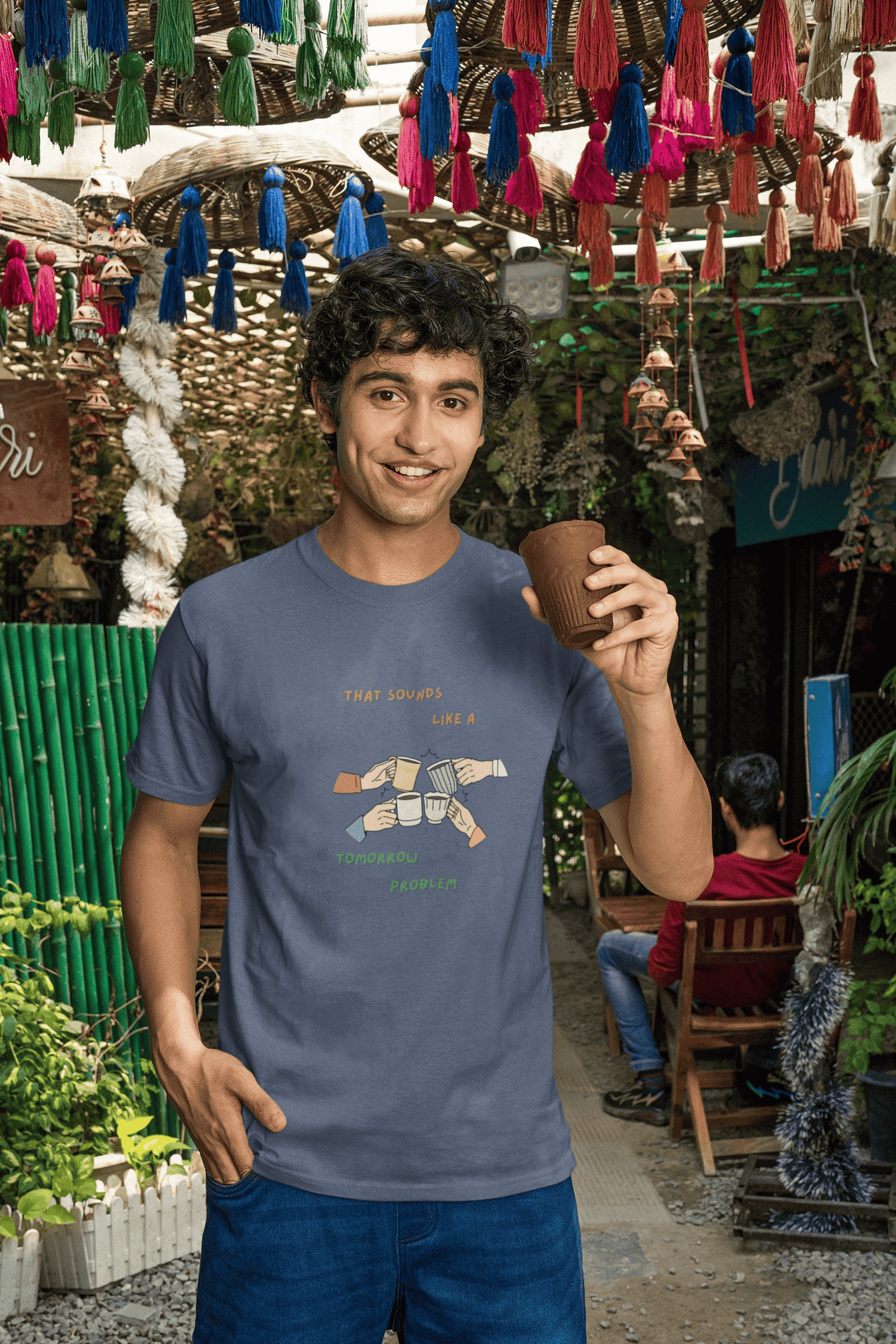 Sounds like a tomorrow problem: Straight fit cotton Tee (Unisex)