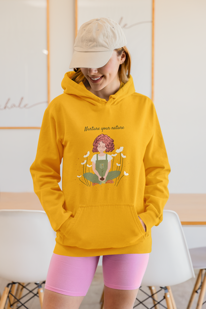 Nurture Your Nature Hoodie (Unisex, Cotton)