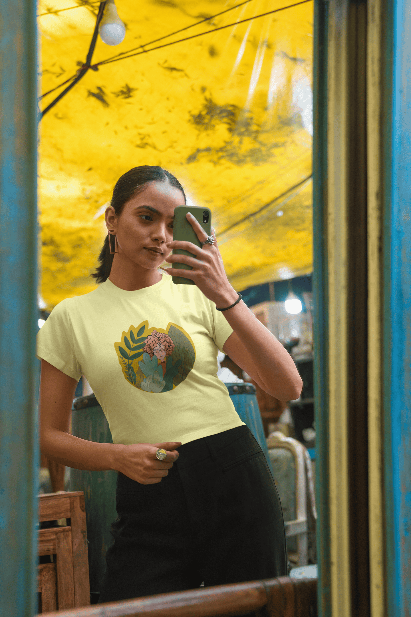 Around Nature - Crop Top