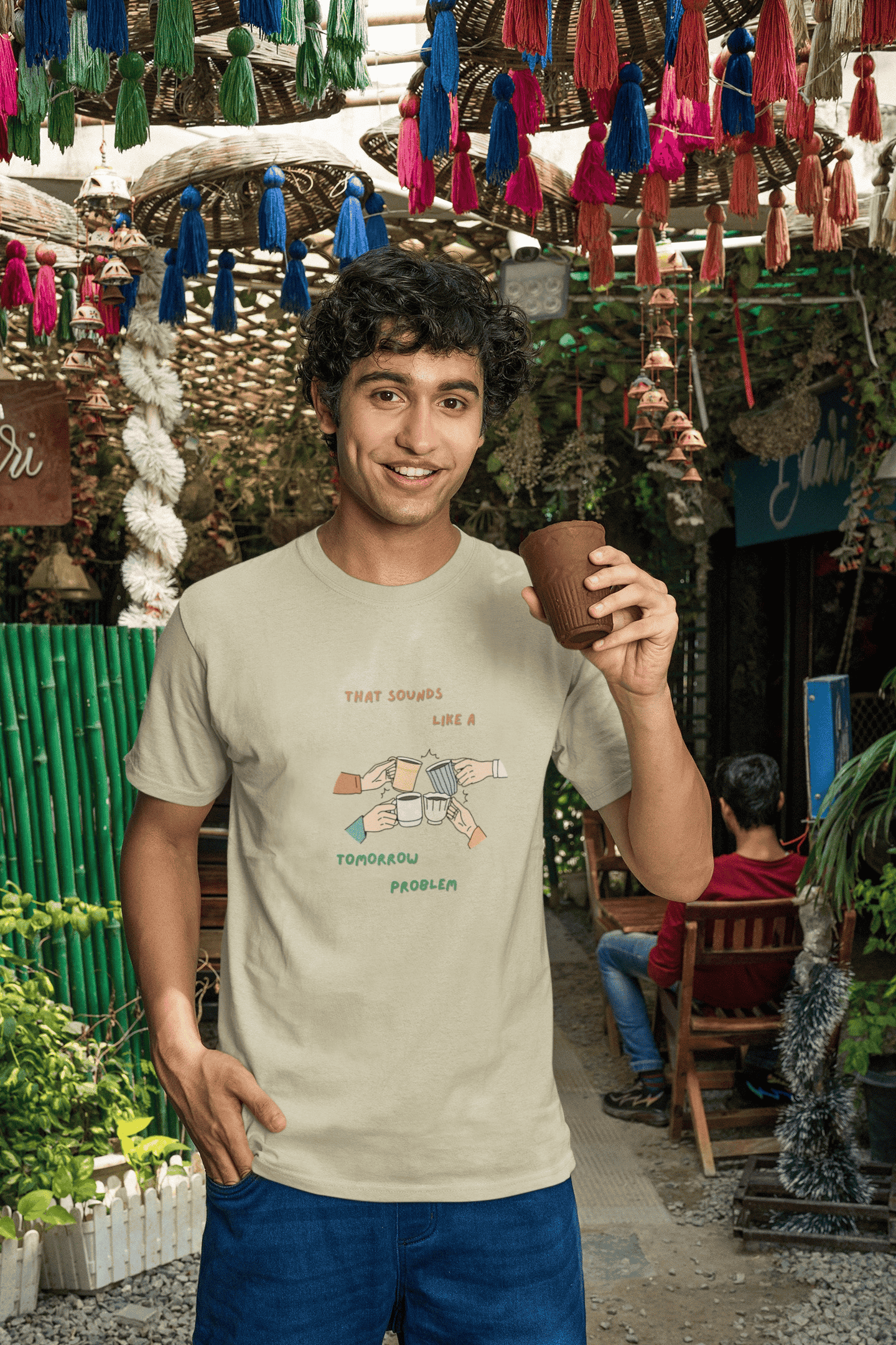 Sounds like a tomorrow problem: Straight fit cotton Tee (Unisex)