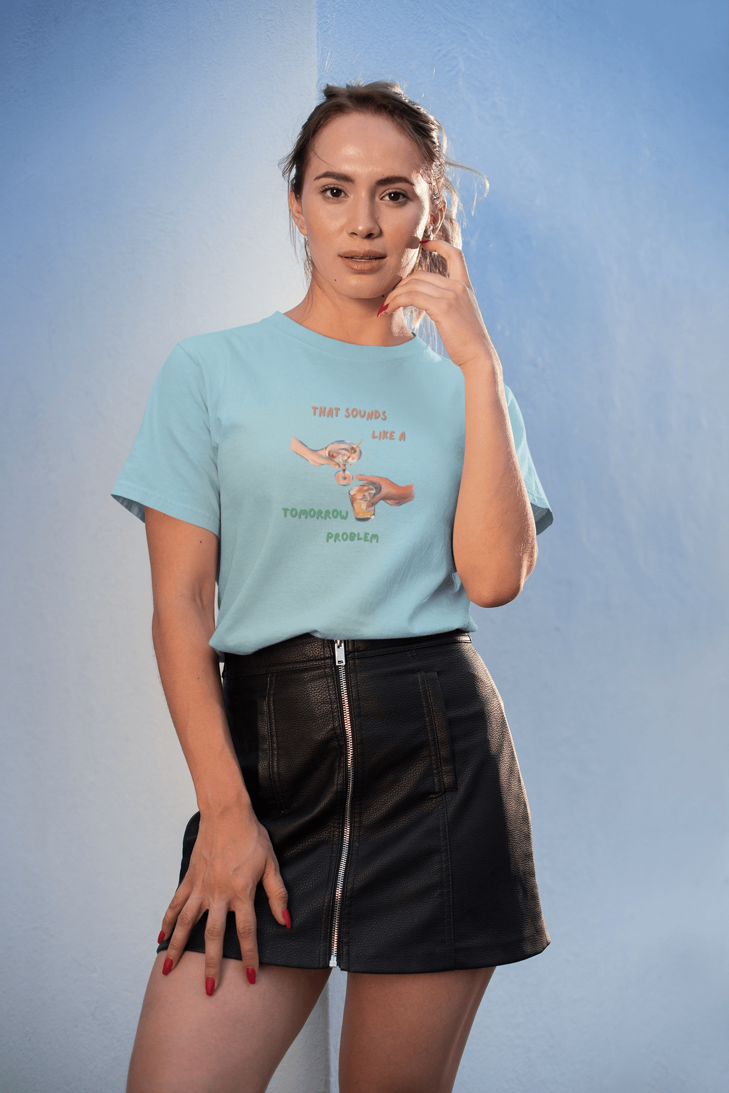 Sounds like a Tomorrow Problem: Cotton Tee (Straight fit, Unisex)