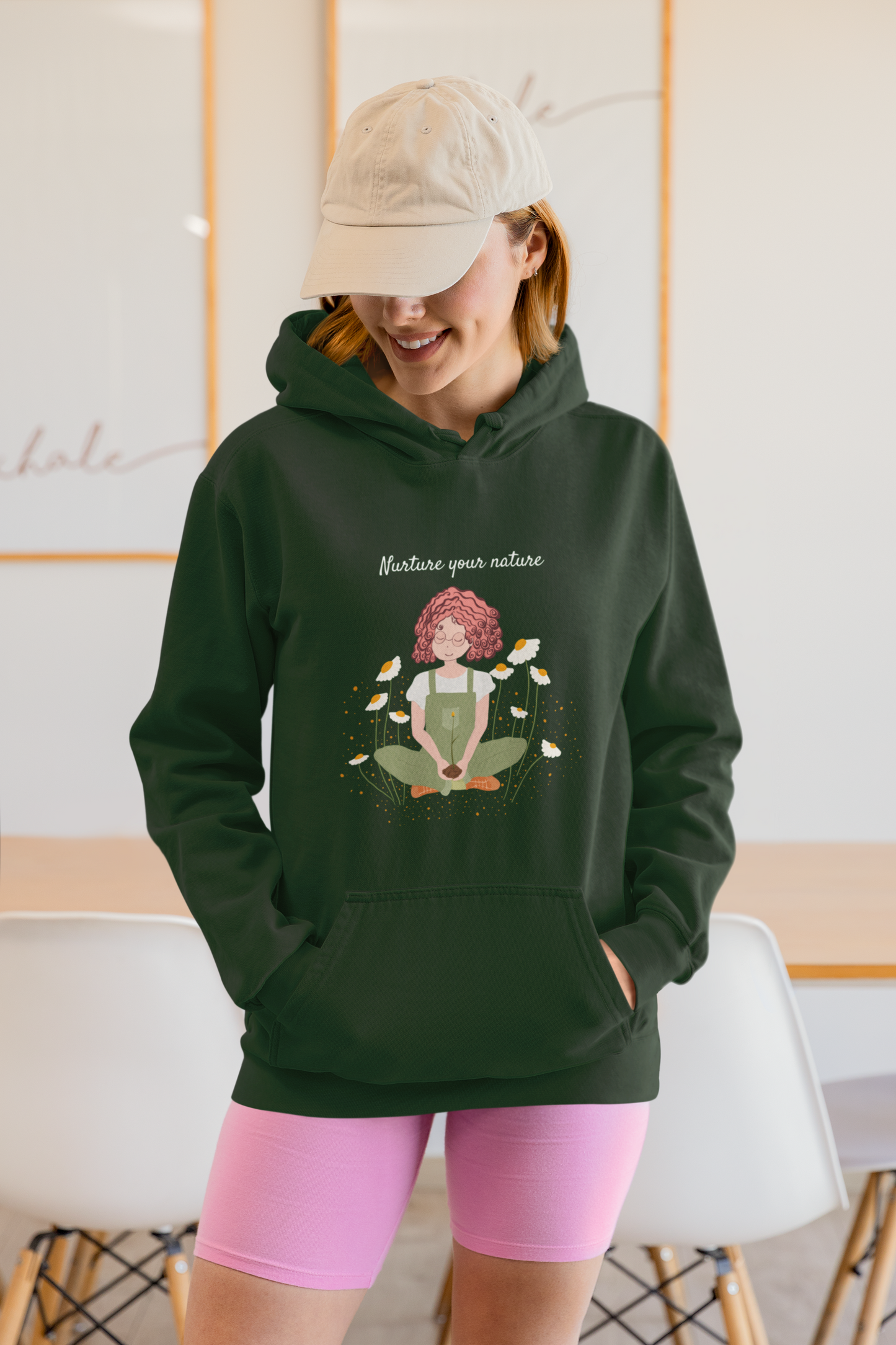 Nurture Your Nature Hoodie (Unisex, Cotton)