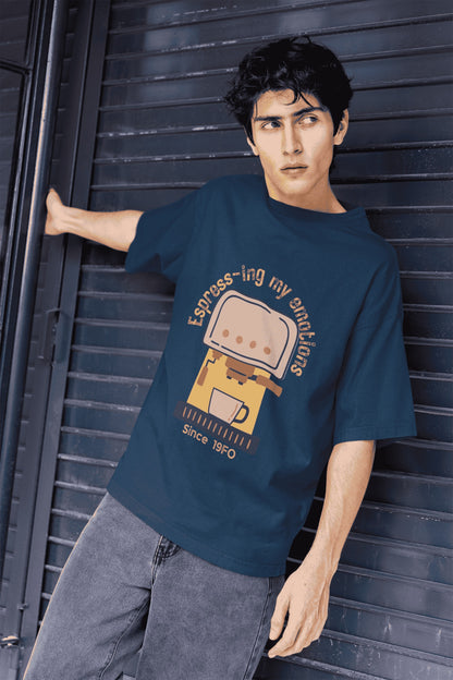 Espress-ing my Emotions Since 19FO: Oversized Luxe Tee (Unisex)