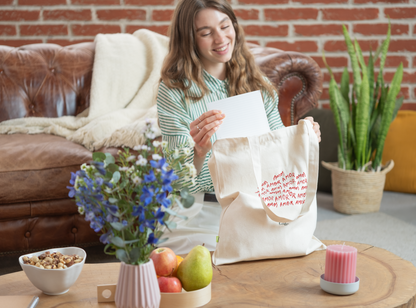Amor Amor Tote Bag, Cotton Canvas, 300gsm