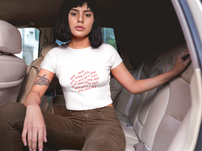 Amor Love Crop Top