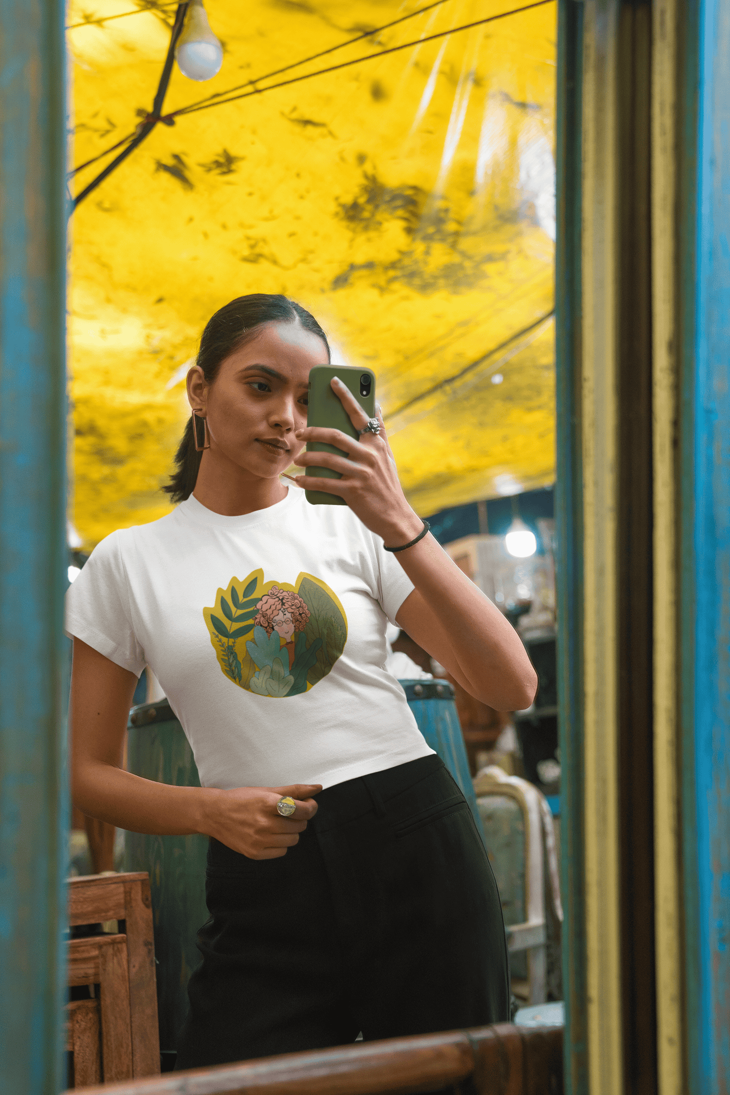 Around Nature - Crop Top