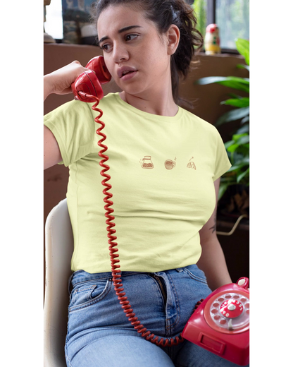 Brewing Breakfast Tee (Woman fit, Cotton)