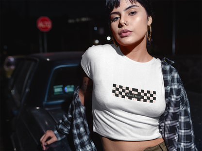 Check Mate Crop Top