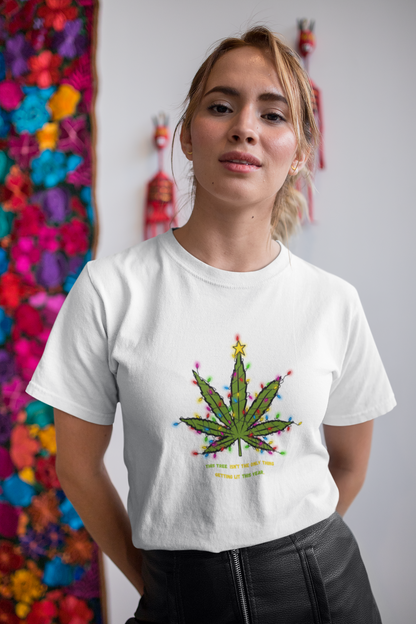 Christmas Tree is Lit Tee (Unisex, Cotton)