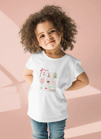 Christmasy Kids Christmas Tee (Unisex, Cotton) - curledeyes