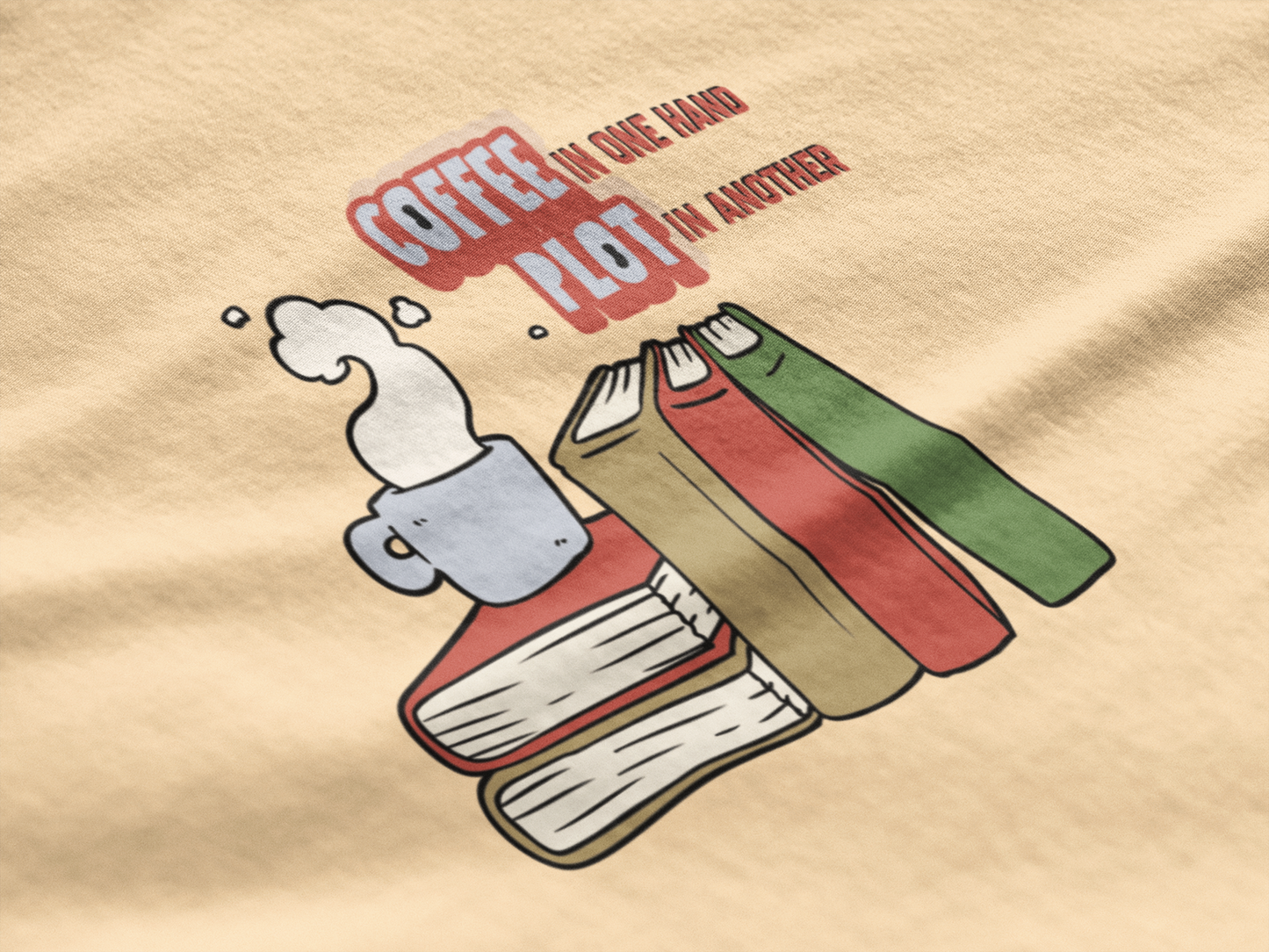 Coffee & Plot Crop Top