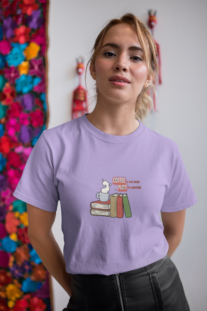 Coffee & Plot Cotton Tee (Cotton, Unisex)