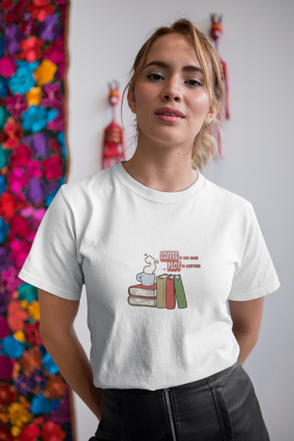 Coffee & Plot Cotton Tee (Cotton, Unisex)