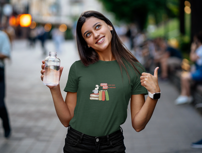 Coffee & Plot Cotton Tee (Cotton, Woman fit)