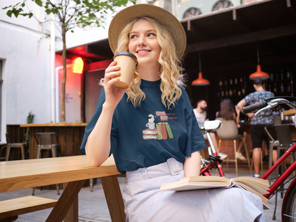Coffee & Plot Oversized Luxe Tee (Unisex, Cotton)