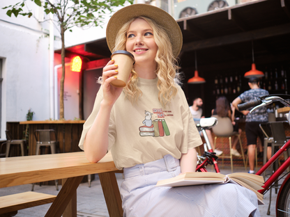 Coffee & Plot Oversized Luxe Tee (Unisex, Cotton)