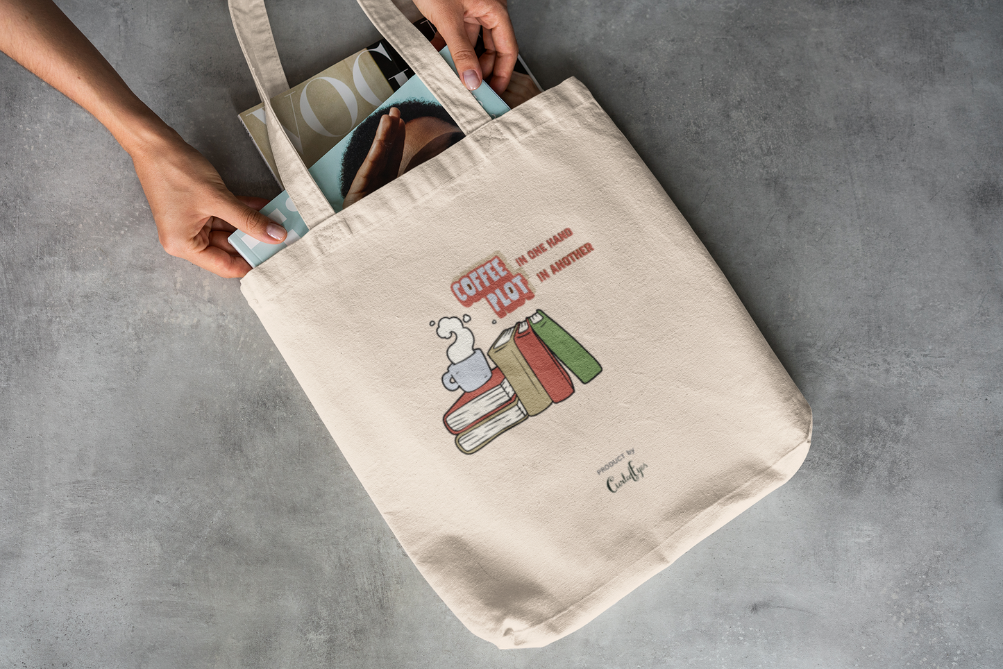 The Readers & Plant Lovers Tote Set (Cotton Canvas)
