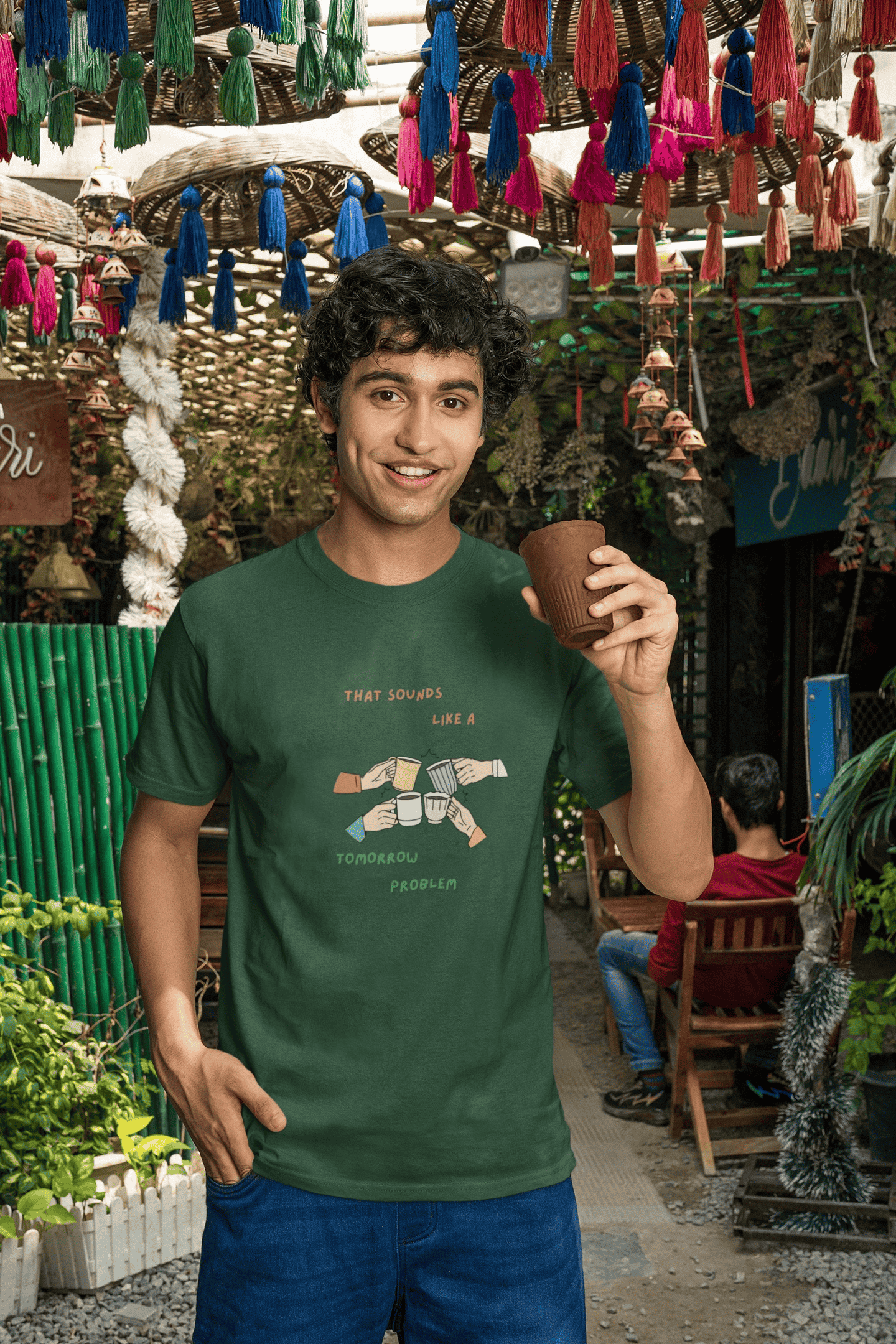 Sounds like a tomorrow problem: Straight fit cotton Tee (Unisex)