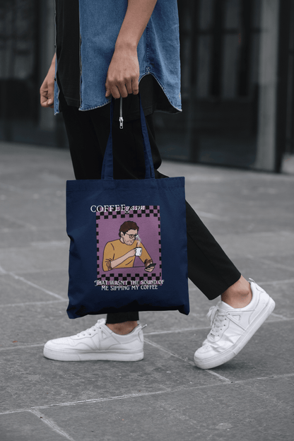 COFFEEgasm Tote Bag (Cotton Canvas)
