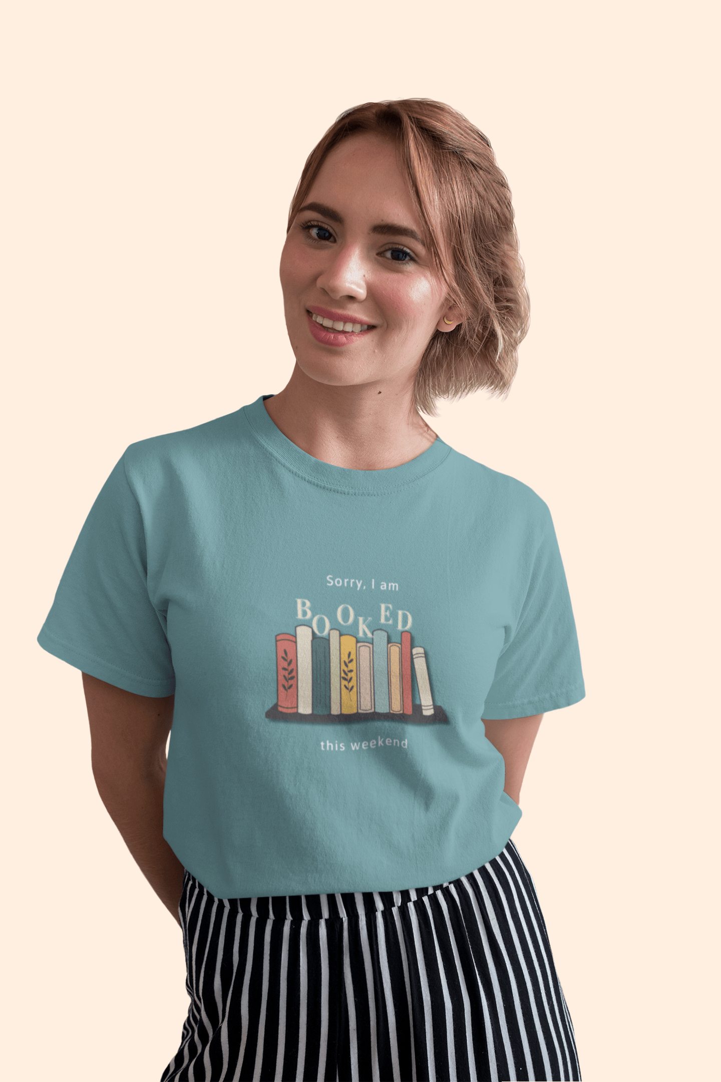 Booked for the weekend: Cotton Tee (Straight fit, Unisex)