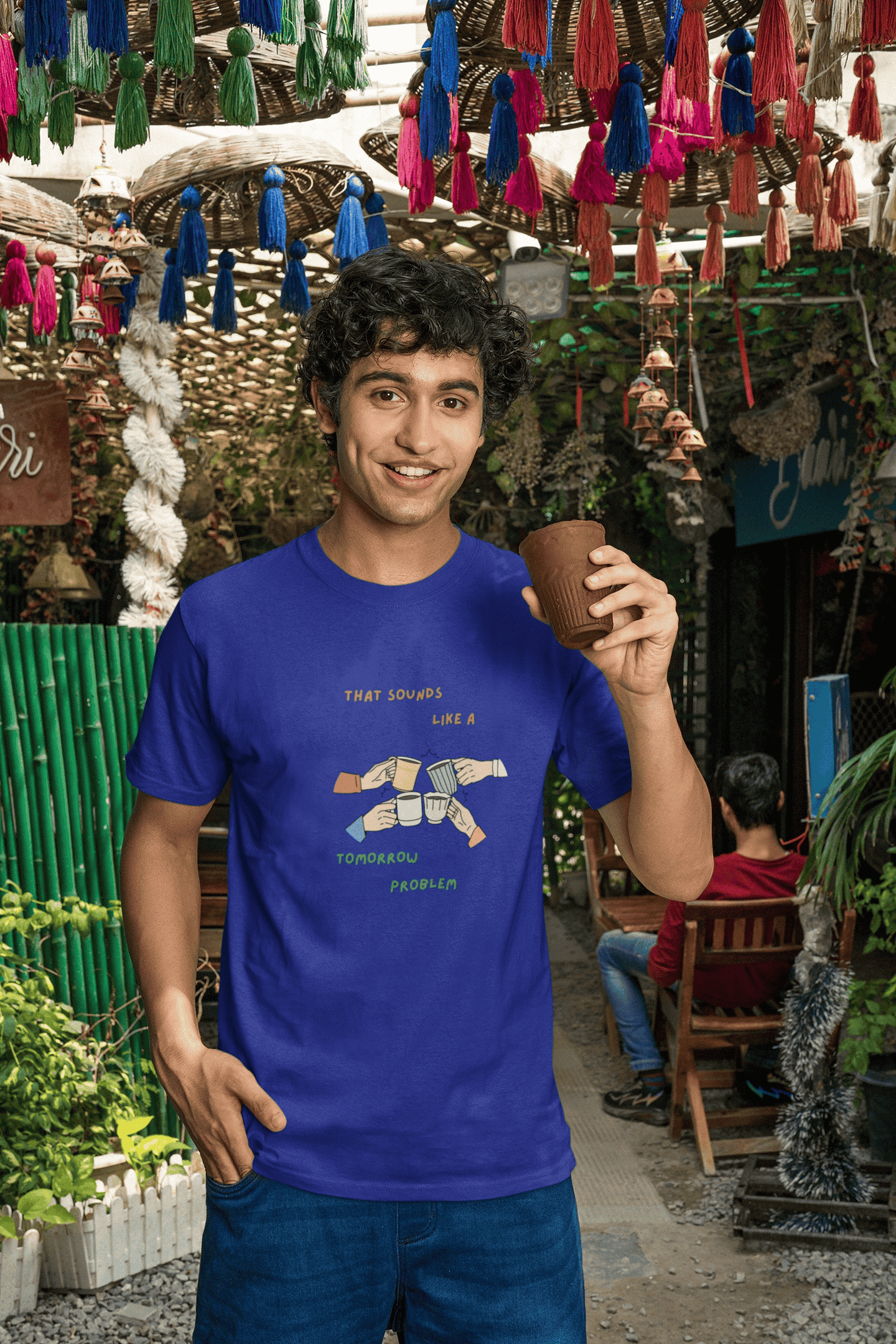 Sounds like a tomorrow problem: Straight fit cotton Tee (Unisex)