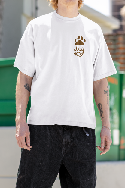 Dog Dad Oversized Luxe Tee (Unisex, Cotton)