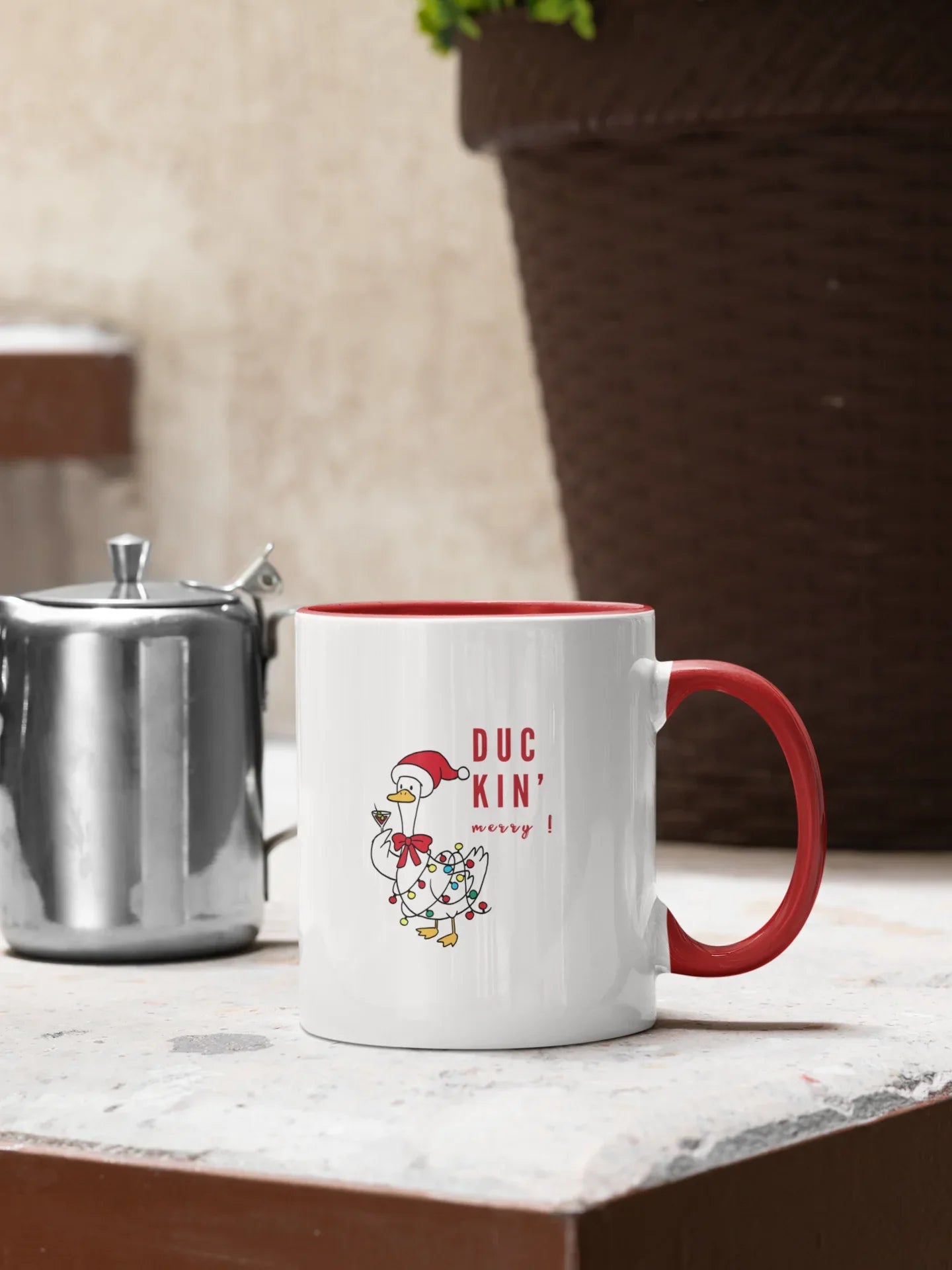 Coffee Jingles My Bells Christmas Mug (Ceramic, 330ml) - curledeyes