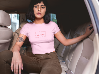 ‘Eu + Voce’ Me & You Crop Top
