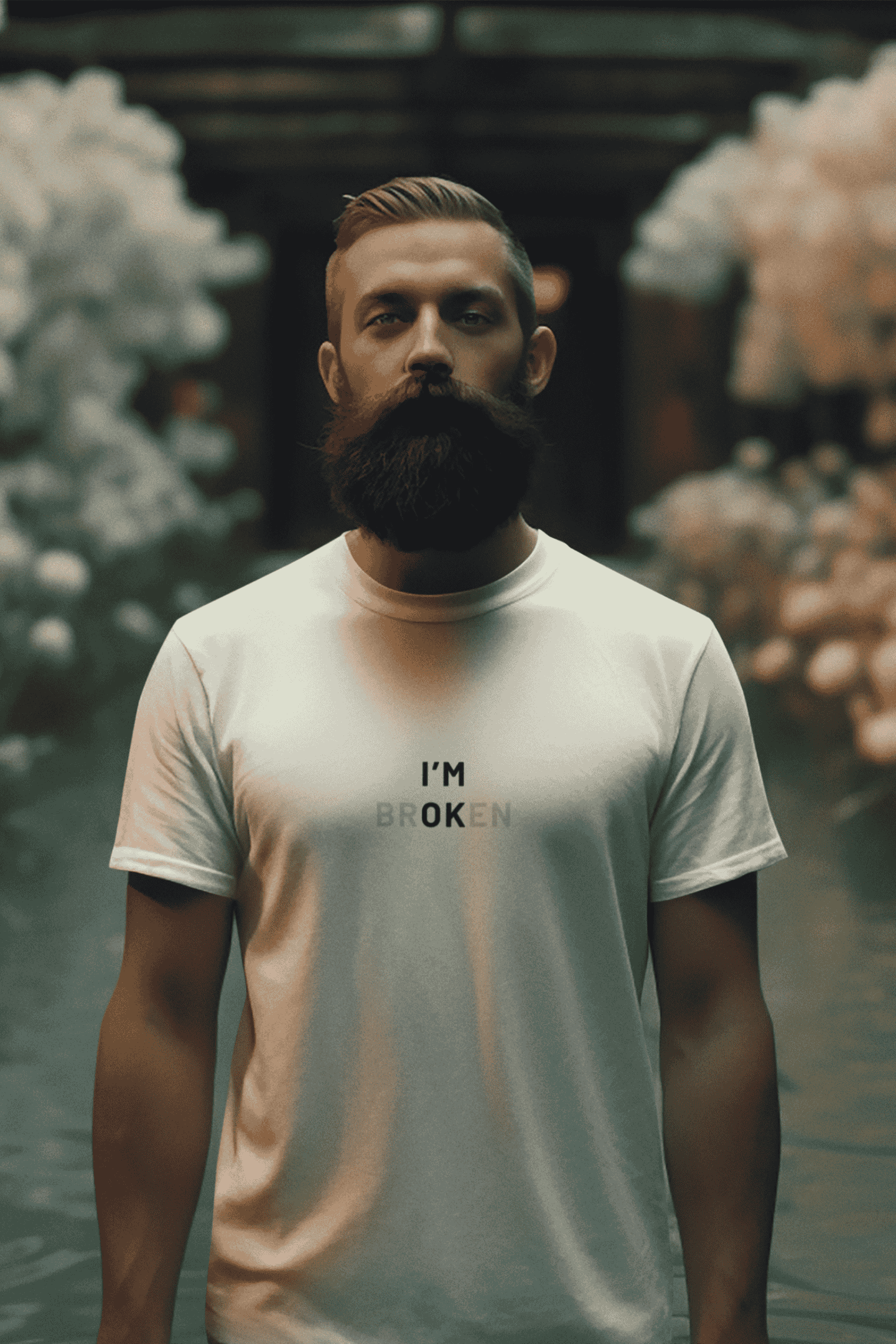 I’m Broken : Round Neck Tee