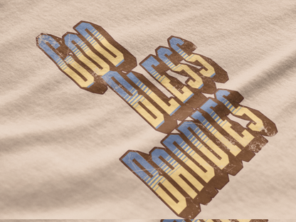God Bless Baddies Oversized Luxe Tee (Cotton, Unisex)