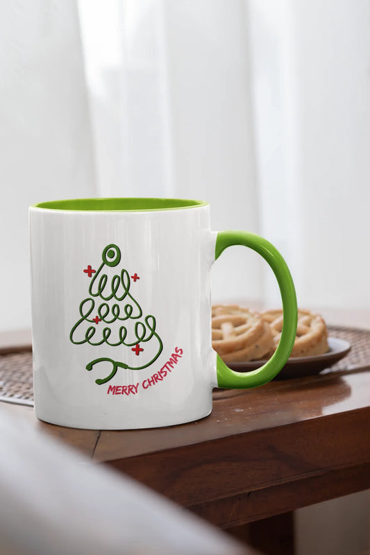 Doctor Christmas Mug (Ceramic, 330ml) - curledeyes